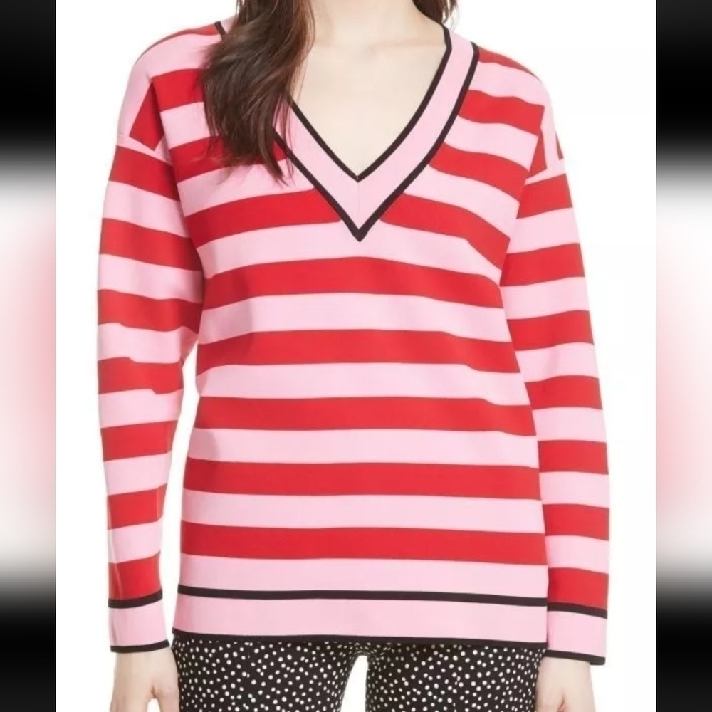 Diana von firstenburg stripe long sleeve